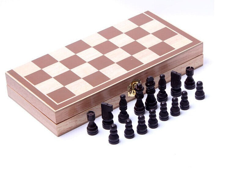 Source Goods Wooden Puzzle Chess Folding Chess