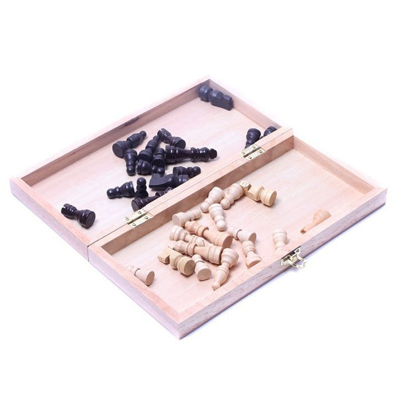 Source Goods Wooden Puzzle Chess Folding Chess