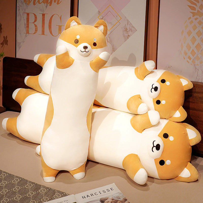 Bed Large Cushion Cute Shiba Inu Couch Pillow
