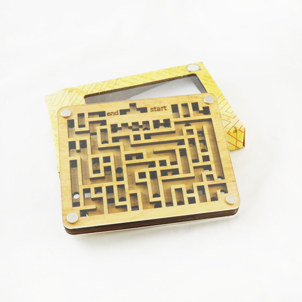 Wooden Puzzle Box New Kongming Lock Unlocking Game Toy