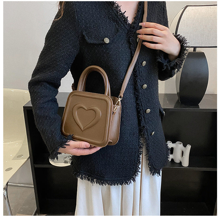 Love Small Square Bag Casual Fashion Shoulder Crossbody Bags